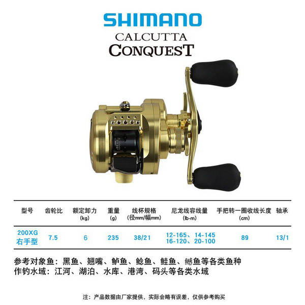 Shimano lança CQ Calcutta Conquest
