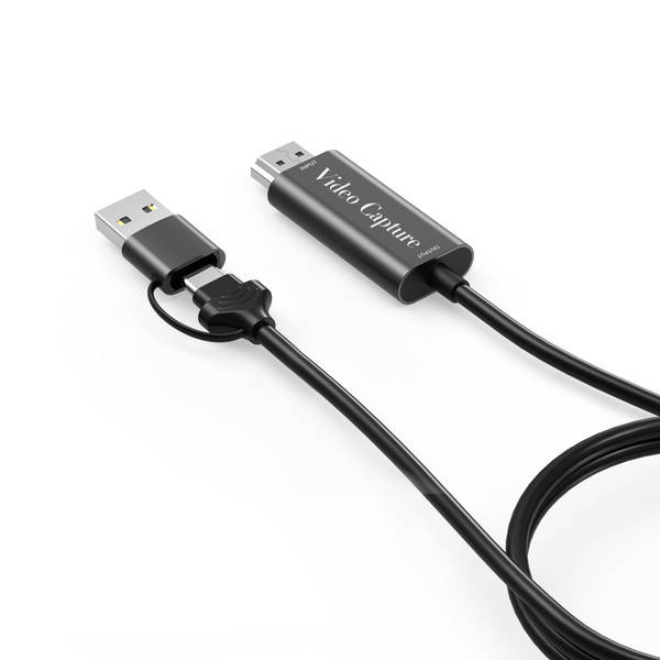 Placa de captura de vídeo Vídeo de captura de jogos de vídeo ao vivo Placa de captura de vídeo HDMI conversão USB3.0 Dupla cabeça