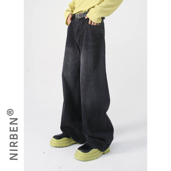Calça Jeans Larga
