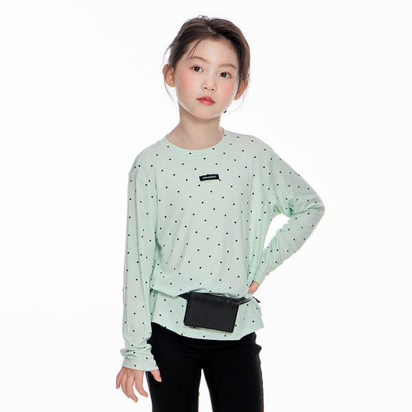 T-shirts de primavera e verão de 2025 para meninas e meninas