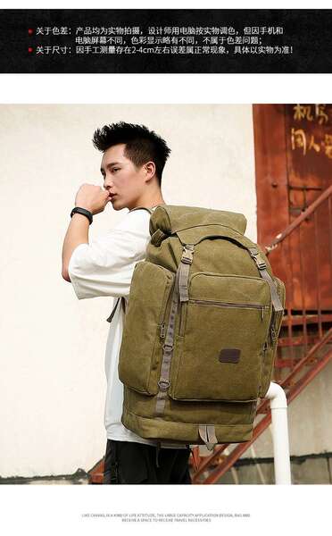 Bolsas de mochila para homens de grande capacidade para viajar com facilidade para recreação ao ar livre para escalada de montanha 70 litros de bagagem para viajar com ombros super grandes