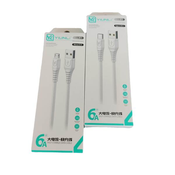 6A Cabo de Carregamento de Dados Rápido Celular USB Inteligente Compatível Completamente Compatível Cabo de Carregamento Android Tipo-C Fabricante