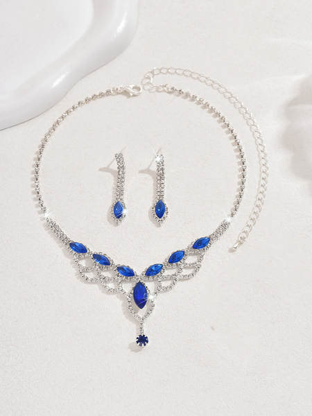 Preço especial!Joias europeias e norte-americanas de moda de alta qualidade de alta qualidade de joias de cristal