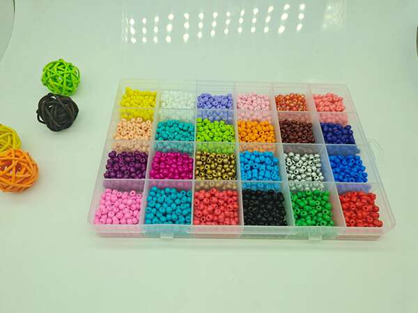 Conjunto de Contas de Cerâmica para Colar