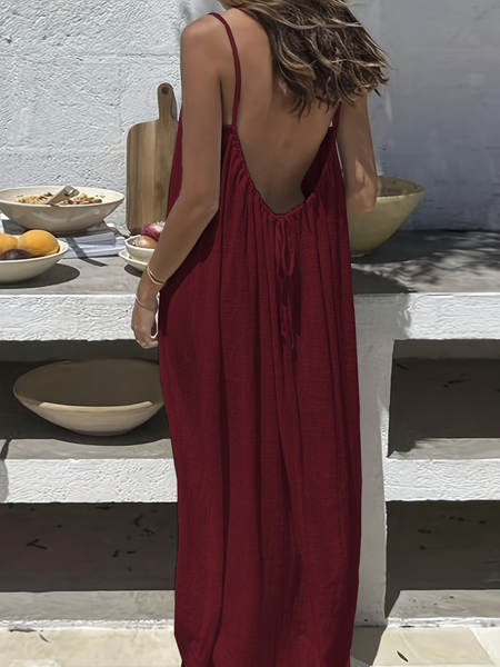 2026 Amazônia gelado rugido pano de sol pano de sol pendurado com vestido de praia longas roupas de férias relaxante vestido de casa