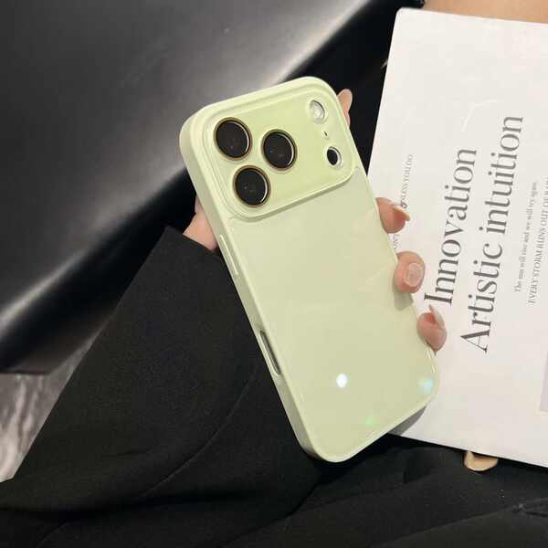 Aplicável ao iPhone 17 Promax Telemóvel Capa de vidro limpo de proteção do iPhone 16