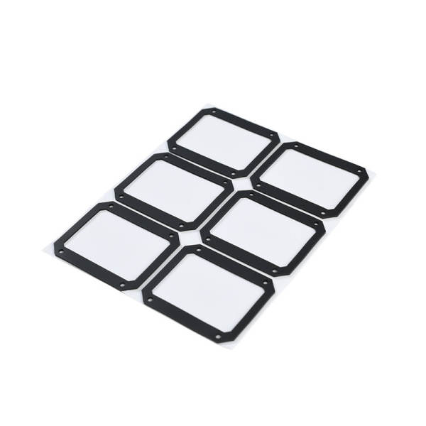 Fonte de fábrica cinza auto-glicose de silicone adesivo adesivo de mouse resistente ao deslizamento adesivo de silicone adesivo de celular