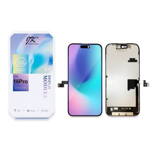 JK para Apple iPhone 16 16plus 16pro 16promax ecrã total LCD LCD