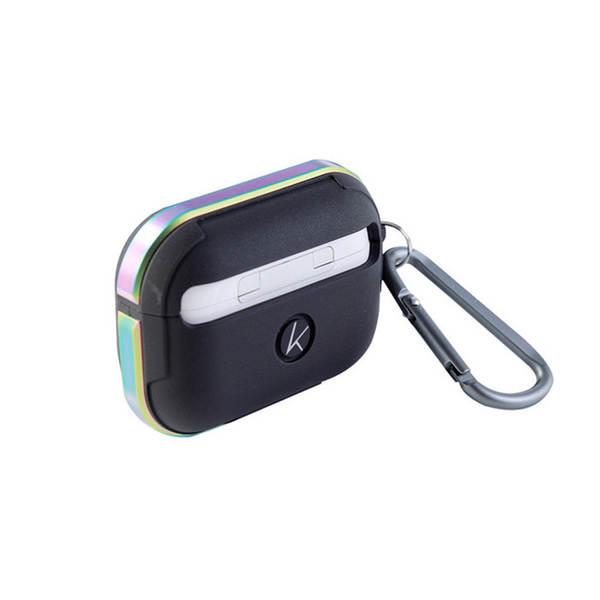 KZDOO para AirPods Pro2Pods4 Apple Bluetooth Headset Cave de proteção de metal Crashguard