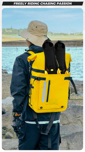 Resistente à água exterior dois ombros mochila de pé longo mochila de mergulho equipamento de mergulho mochila de mergulho mochila de mergulho mochila de fábrica de vendas diretas