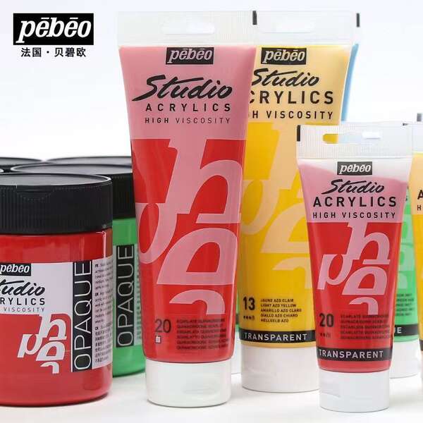 Pintura de bebê de propileno 100/250/500ML semi-silenciosa para estudantes de beleza profissional de pintura de mão
