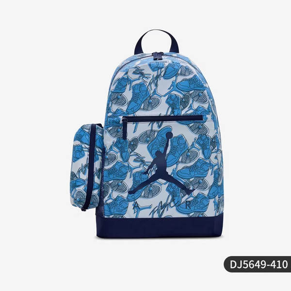 Nike JORDAN Crianças Motivação Motivação mochila de ombros clássica DJ5649-014