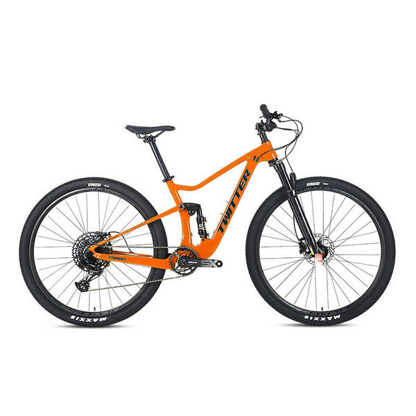 Quadro de bicicleta de montanha em carbono