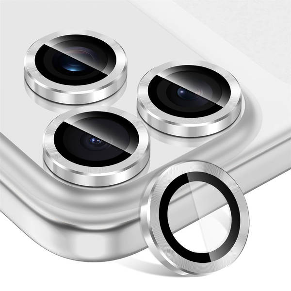 Para o iPhone 17 Pro Max lente de câmera protector de película de vidro estilizado película de alumínio cobertura de tela de liga