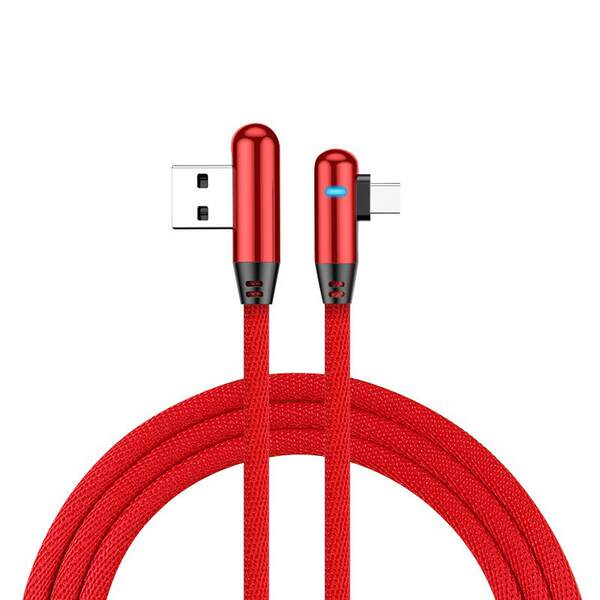 Luz inteligente linha de dados dupla curva para Apple iPhone 6 X linha de carregamento para Android Tipo-C atacado