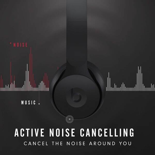 Beat.s Solo Pro Wireless Noise Cancelling On-Ear Headphones