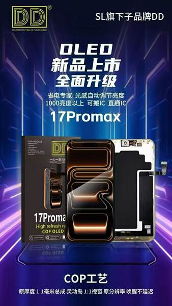 Ecrã de telemóvel da Apple 17promax 15 11 13 14 16 Pro