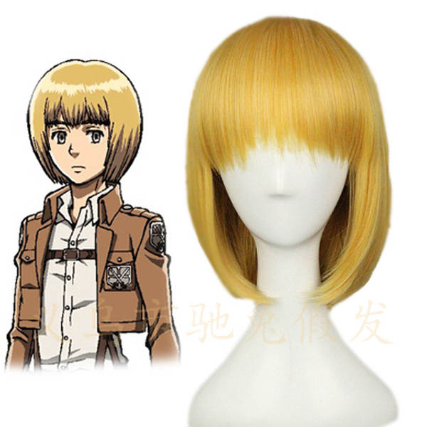 Peruca Cosplay Ataque dos Titãs