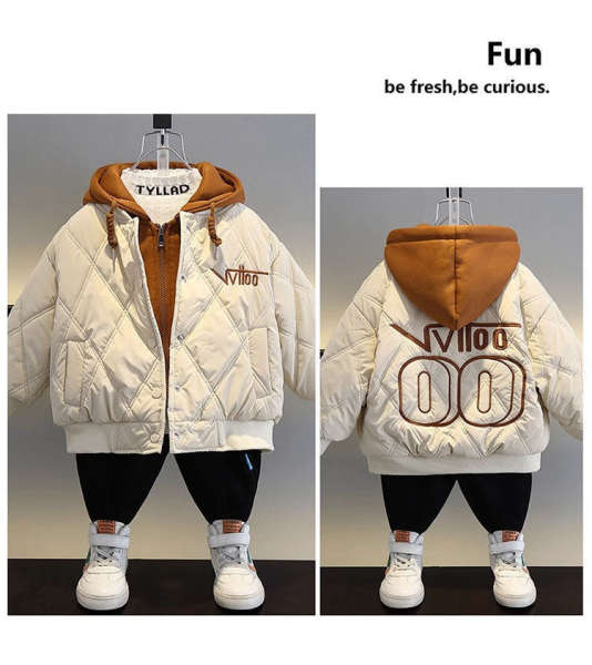 Jaqueta de inverno para menino