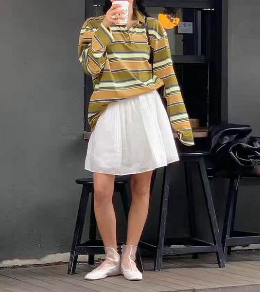 T-Shirt de 24 miu da Polônia do irmão do rei da origem da mesma linha de mangas compridas para homens e mulheres da mesma roupa