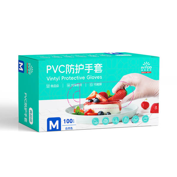 Luvas de PVC para cozinha