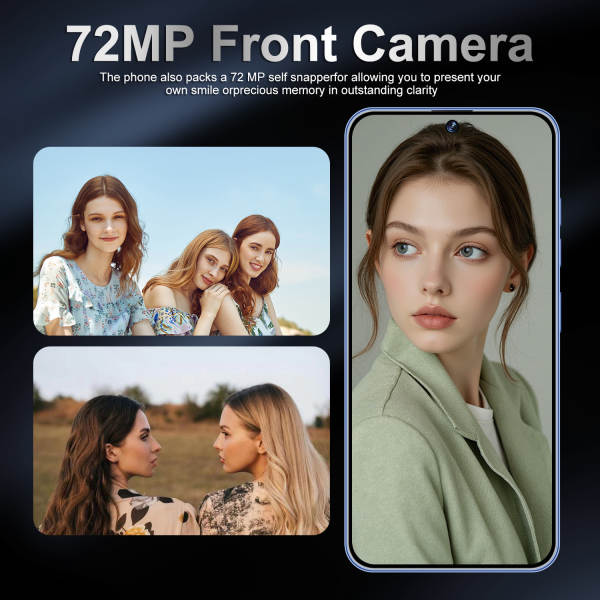 Spark40Pro Novo Telemóvel Transfronteiriço de 7,3 polegadas de ecrã grande com suporte de envio no mesmo dia