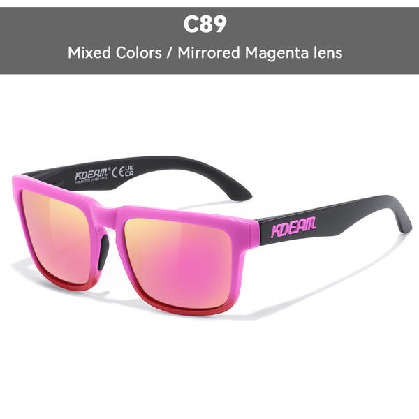 Óculos de sol KDEAM clássicos para homens e mulheres KD332