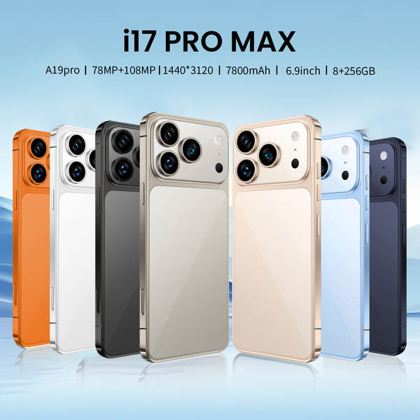 Transfronteiriço smartphone i17promax banda completa 4G global 16+1T Android 12.0 fábrica de smartphones