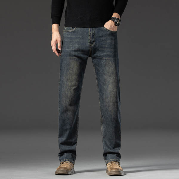 Calça jeans reta masculina