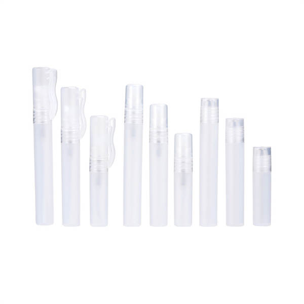 Fabricante 5ml 8ml 10ml garrafas de peru de óleo essencial de perfume para evitar a transpiração em garrafas de plástico
