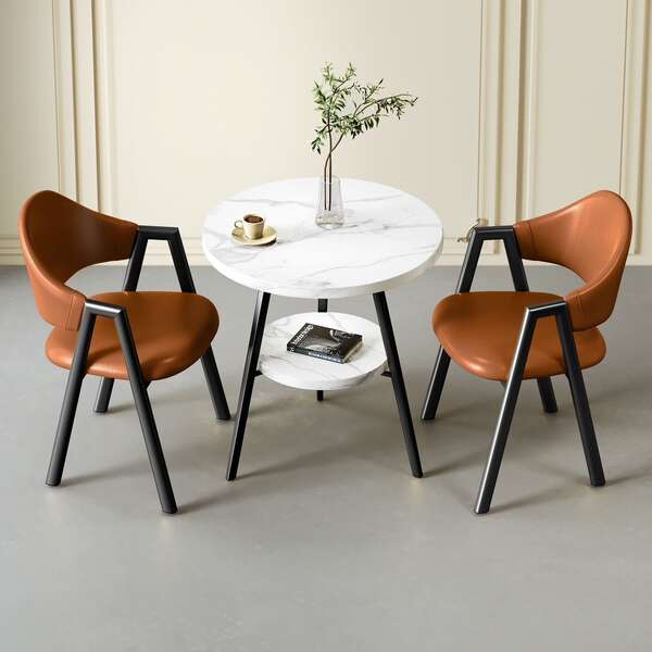 Cadeira de café convencional do Nordic Milk Tea Building com recepção simples para casa de pequeno tamanho