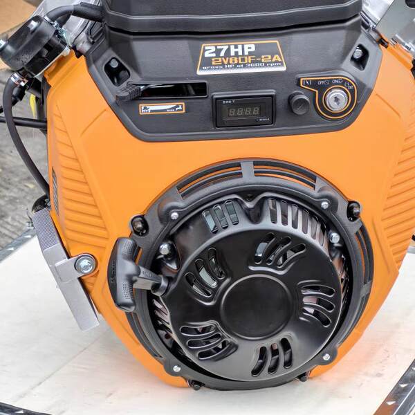 Motor de combustível a gasolina de dois cilindros LF2V80F-2A 744cc27HP bomba de areia de limpeza