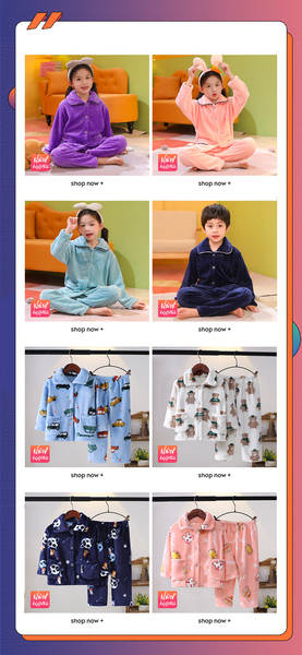 Pijama de flanela para criança