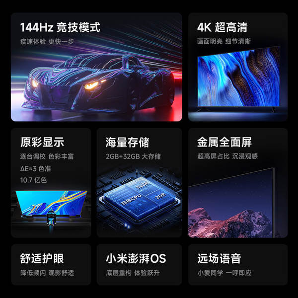 Xiaomi Redmi TV de alta definição LCD TV 55/43/32 polegadas para casa inteligente 2025 4K