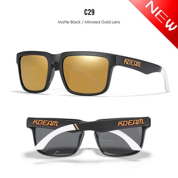 Óculos de sol KDEAM clássicos para homens e mulheres KD332