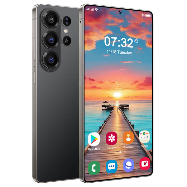 Novo celular inteligente transfronteiriço S26 Ultra com caneta integrada com suporte total à Internet para distribuição por atacado