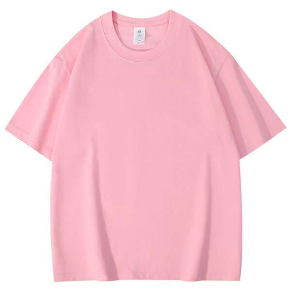 T-shirt feminino de pulso curto personalizado logo de trabalho camisa cultural de 220 gramas de algodão puro camisa feminina
