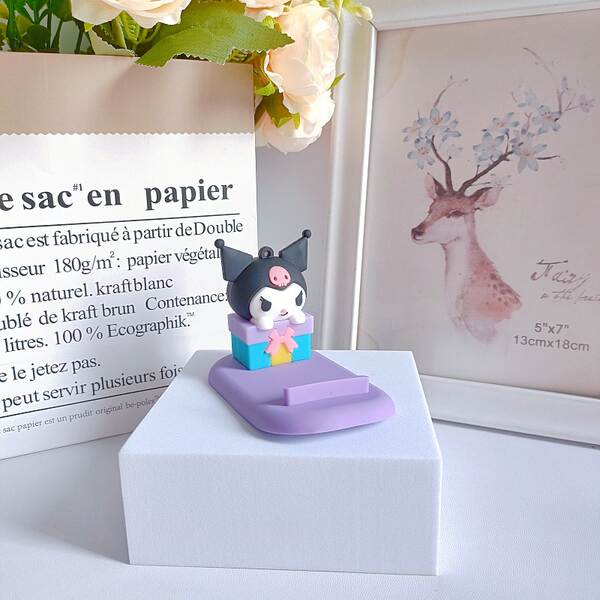 Suporte de Celular com Figurinha de Gato