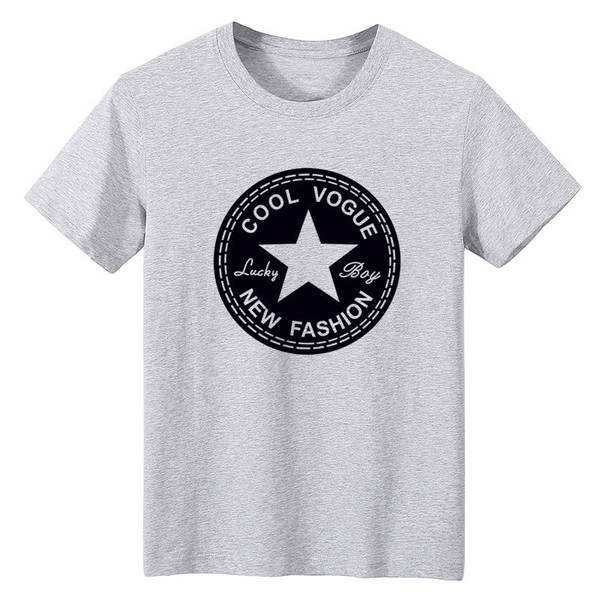 T-shirt masculino de pulseira curta de verão de gelo novo de lazer impresso em roupas de pulseira redonda T-shirt de pulseira meia pulseira de pulseira masculino