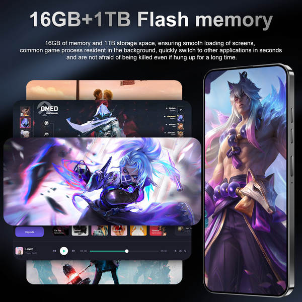 Novo Spark 40 Pro perforado 7.3 grande ecrã Android 14 comércio exterior explosivos em dinheiro 5G smartphone transfronteiriço