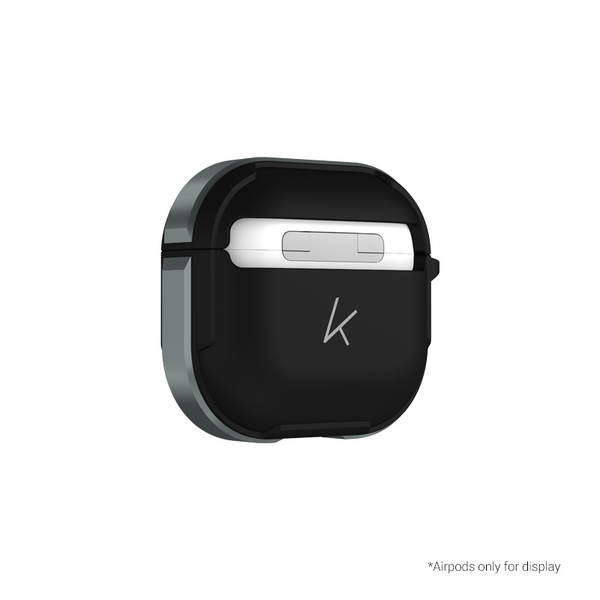 KZDOO para AirPods Pro2Pods4 Apple Bluetooth Headset Cave de proteção de metal Crashguard