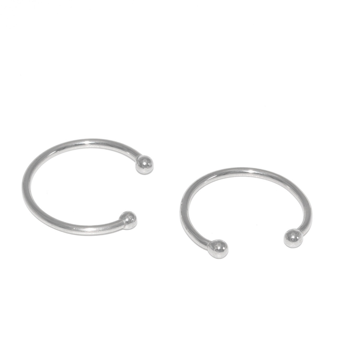 Anel de Aço Inox Cruzado