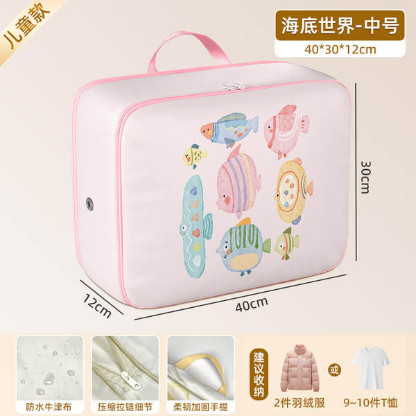 Bolsa de compressão para roupas