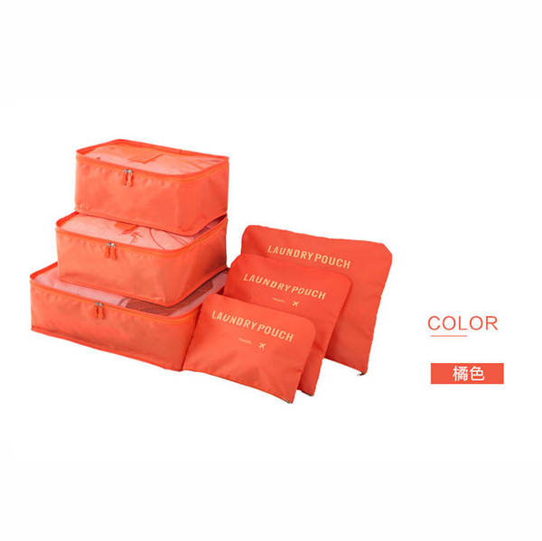 Kit de Organização de Viagem 6 Peças
