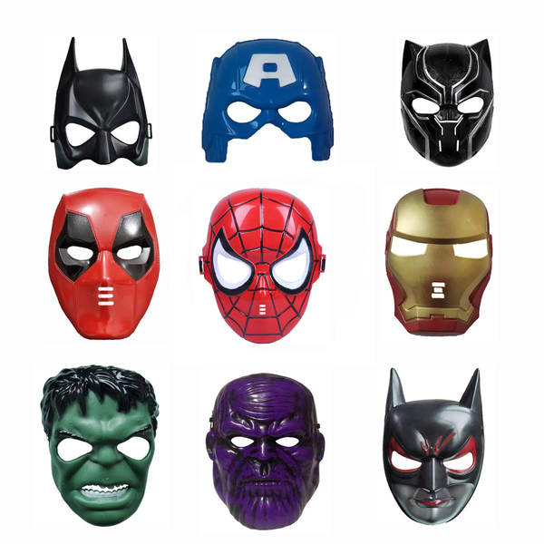 Máscaras de Super-Heróis para Fantasia
