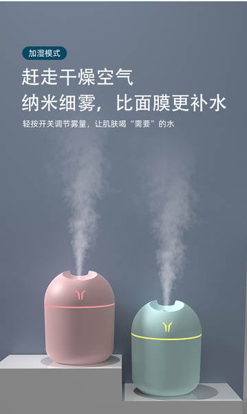 Humidificador de ar usb transfronteiriço mini grande névoa humidificador de mesa doméstico pequeno carro inteligente perfumador