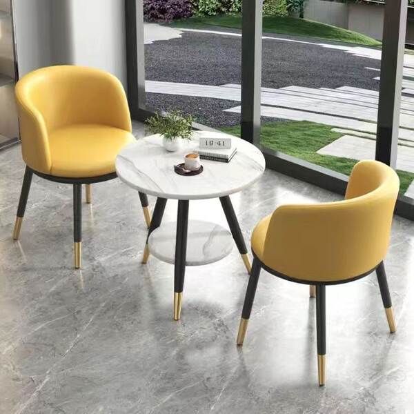 Balcão Cadeiras de mesa de lazer Red Red Red simples barato moda cadeira de vento nórdica cadeira de mesa moderna combinação kit transfronteiriço