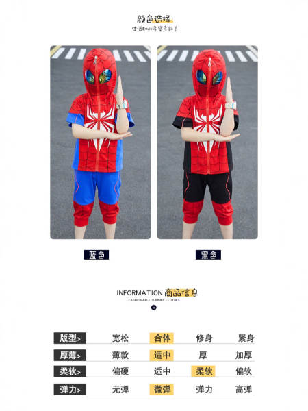 Conjunto Spiderman para menino