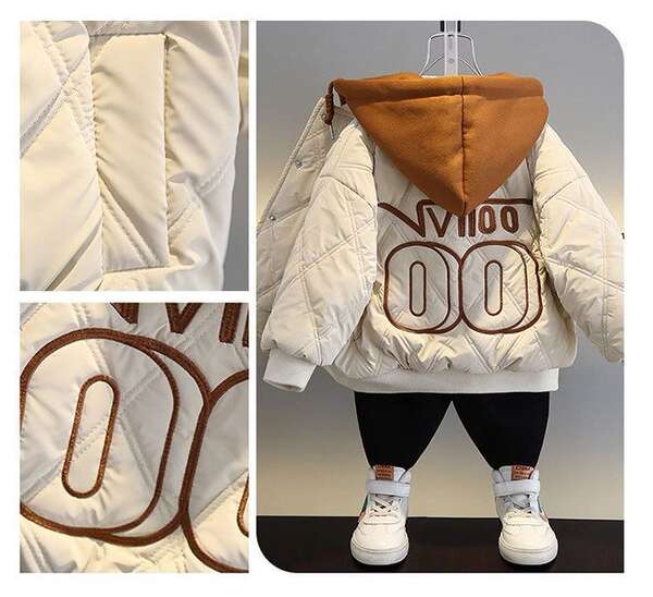 Jaqueta de inverno para menino