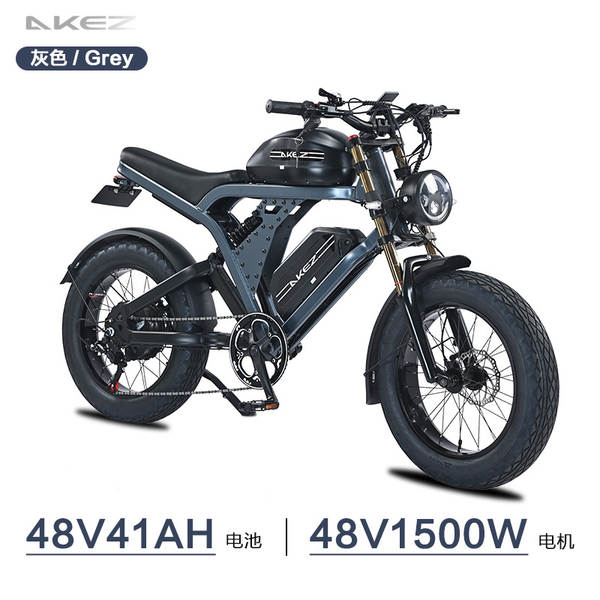 Estados Unidos Overseas Warehouse 20 centímetros recém-construído motor elétrico de lítio 48v / 52v de alumínio de liga de neve e montanha motocicleta off-road